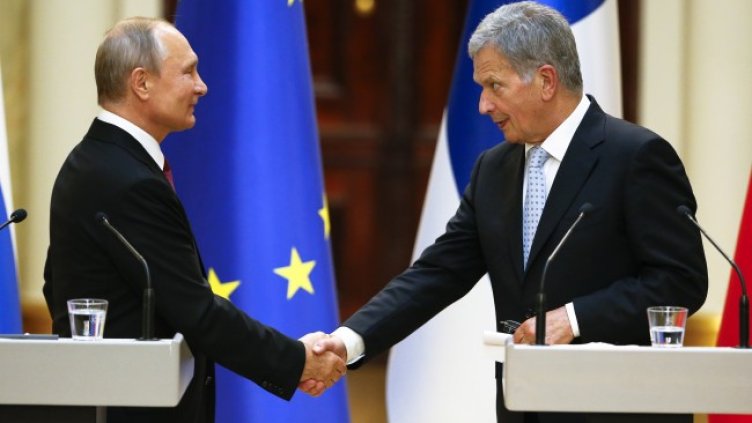 Владимир Путин и Саули Ниинистьо. Снимка: архив, БГНЕС