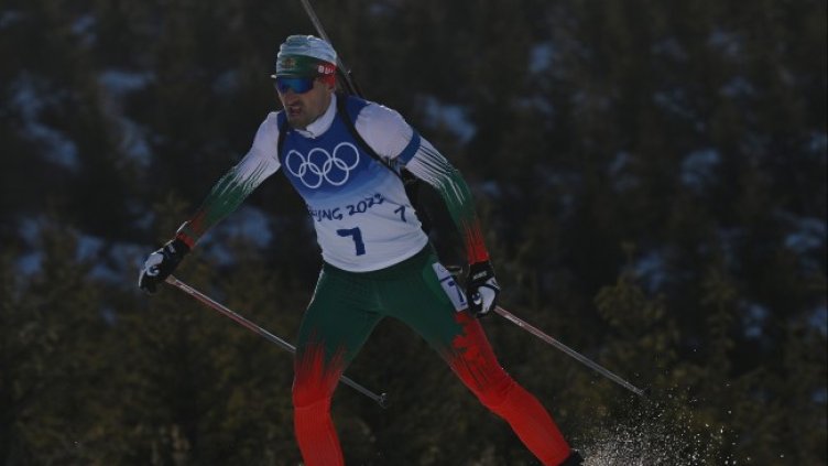 Владимир Илиев имаше проблеми със стрелбата на 20 км. Снимка: БГНЕС