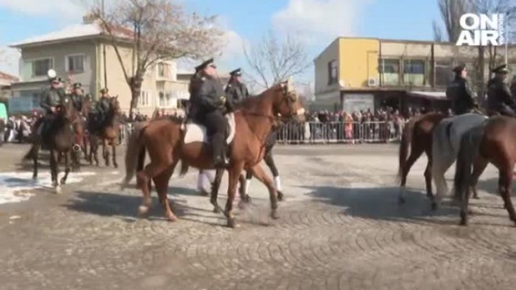 Конната полиция отбеляза Тодоровден, но без кушия