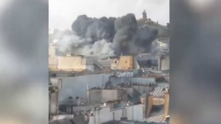 Електрошок за Запада: Видео с предполагаема бомбардировка на Париж