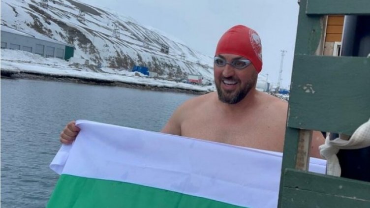 Петър Стойчев след победата. Снимка: Личен архив