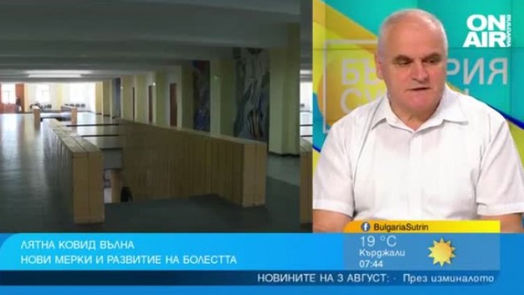 Проф. Найденски: Опасно е, когато COVID-19 ни атакува заедно със сезонния грип