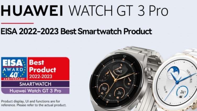 HUAWEI WATCH GT 3 Pro е най-добрият смарт часовник за 2022-2023 според EISA