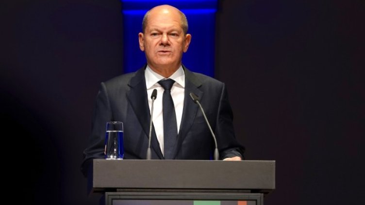 Олаф Шолц посещава Гърция на 27 октомври. Снимка: БГНЕС