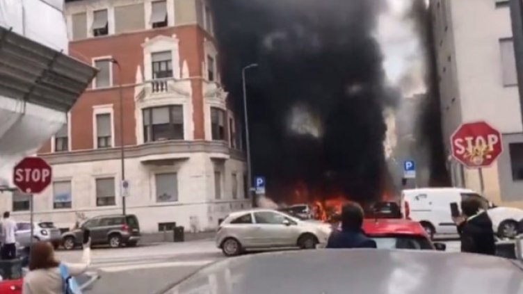 Взрив в центъра на Милано, поне четирима ранени