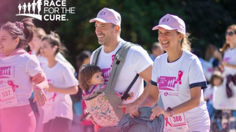 Race for the Cure &ndash; рок и маратон за борба с рака на гърдата