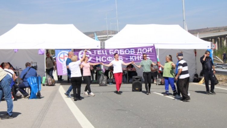 Протестите на енергетиците на този етап заглъхнаха. Снимка: БГНЕС