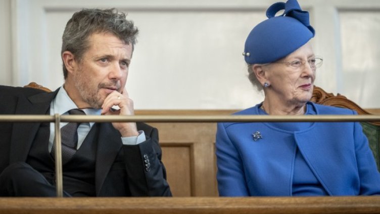 Маргрете Втора с принц Фредерик. Снимка: БГНЕС/ЕРА