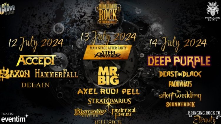 Голямата сцена на Midalidare Rock вече е ясна