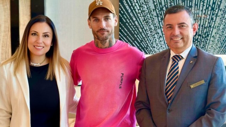 Кирил Радоев - Оперативен директор на InterContinental Sofia, Даниеле Ломбардо - главен дизайнер на бранда Just Cavalli и Виолета Милушева - Директор Продажби и Маркетинг на InterContinental Sofia