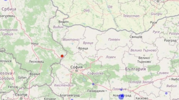 Земетресение в Сърбия на границата с България 