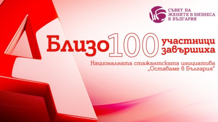 Завърши шестото издание на Националната стажантска инициатива на Съвета на жените в бизнеса в България, подкрепено от А1