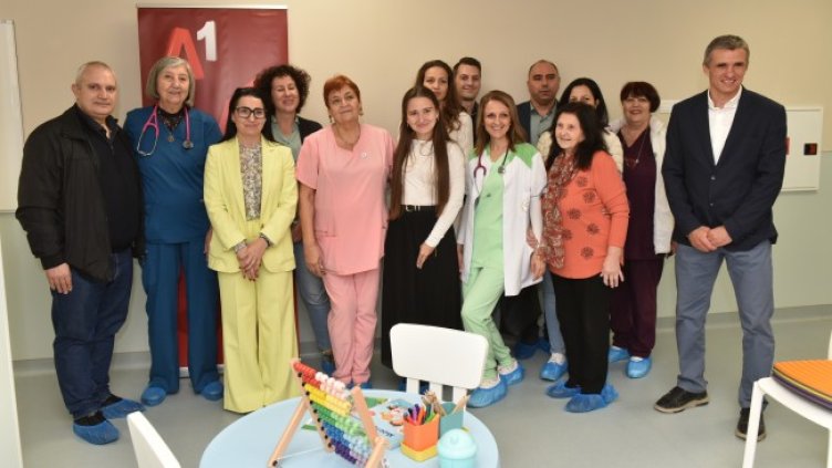 Отвори врати напълно преобразеното с подкрепата на А1 детско отделение в МБАЛ &ndash; Ботевград