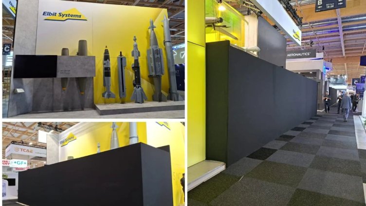 Скандал на Парижкото авиошоу: Франция скри павилиона на Израел зад черни стени 