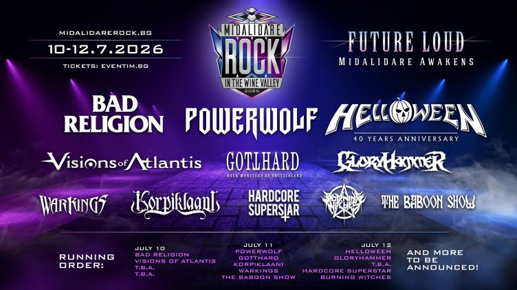 Bad Religion за първи път в България, идват на Midalidare Rock
