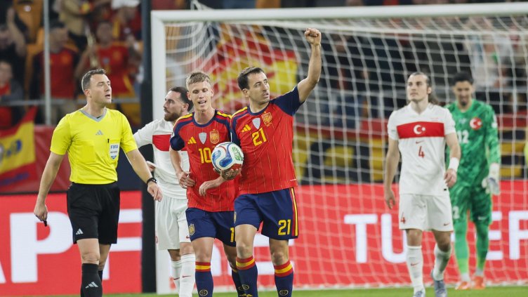 Испания се класира на световно от нашата група, а Турция ще играе бараж.Снимка: БГНЕС