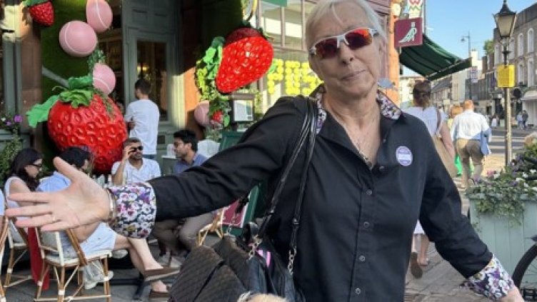 Снимка: От личния архив на Навратилова