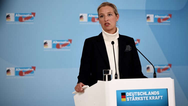 Алис Вайдел, съпредседател на АзГ. Снимка: архив, БГНЕС