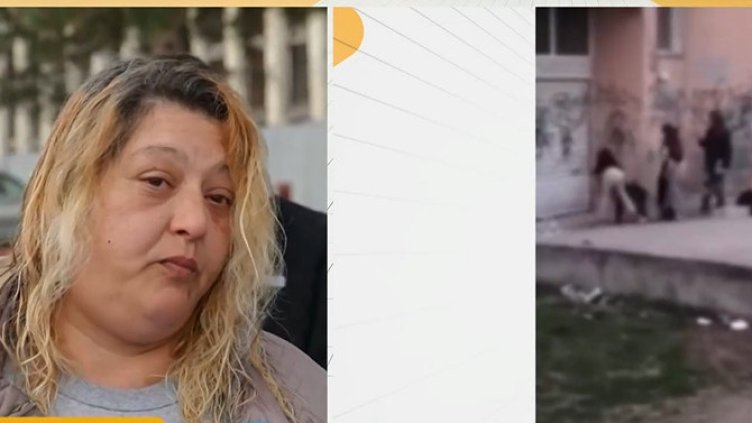 Майката на пострадалото момиче. Кадър: Нова тв