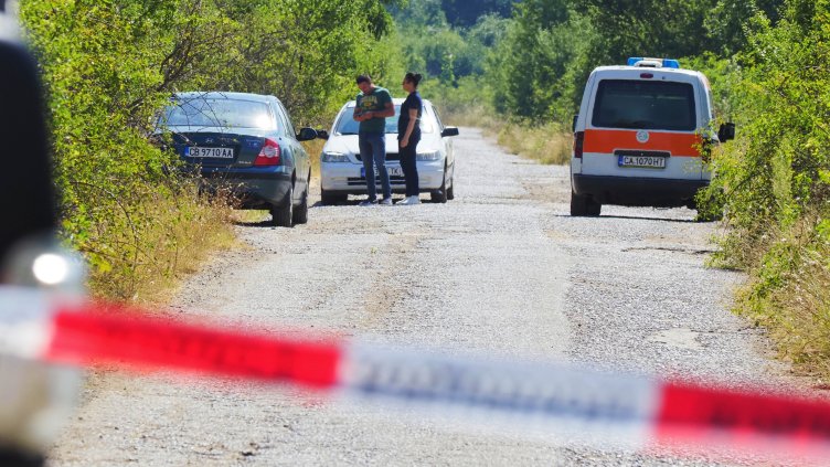 Мястото на убийството. Снимка: БГНЕС/ЕРА
