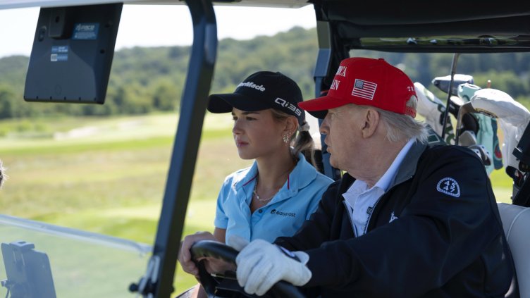 Снимка: X@Kai Trump