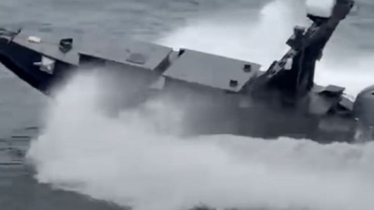 Вижте дрона, ударил контейнеровоза край Калиакра ВИДЕО