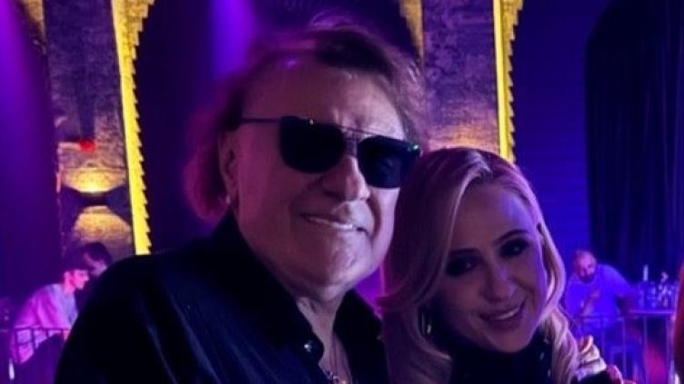 Васил Найденов и Мария Бакалова по време на наградите на БГ радио СНИМКА: ЛИЧЕН АРХИВ