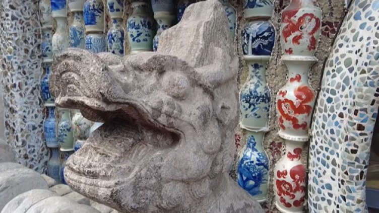 Уникалната порцеланова къща в китайския град Тиендзин ВИДЕО