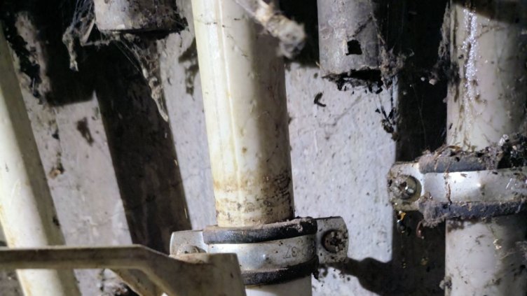 Вашите сигнали: Смрад и тарикатлък - човек сам ремонтирал водопровода във вход