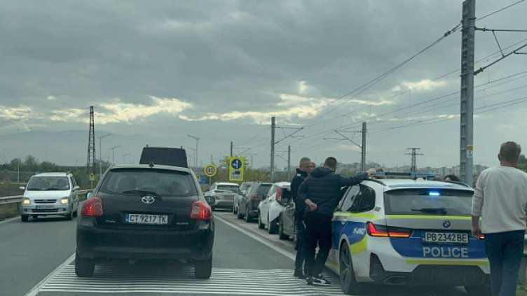 Тежка катастрофа блокира един от входовете на Пловдив 