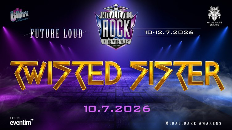Twisted Sister са вторият хедлайнер на Midalidare Rock In The Wine Valley 2026