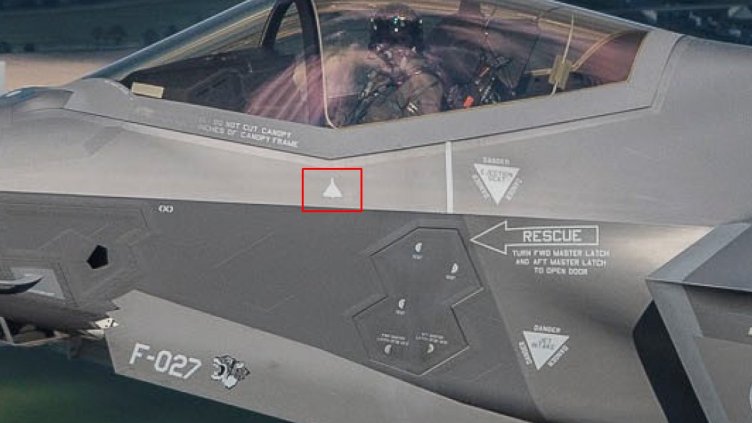 ВВС на Ниделандия се похвали със стикер за първия свален дрон от неин изтребител 