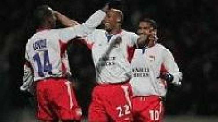 Лион победи Вердер със 7:2 след 3:0 в първия двубой