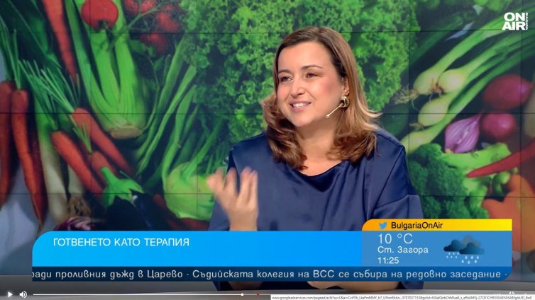 Кулинарен блогър: Готвенето е терапия