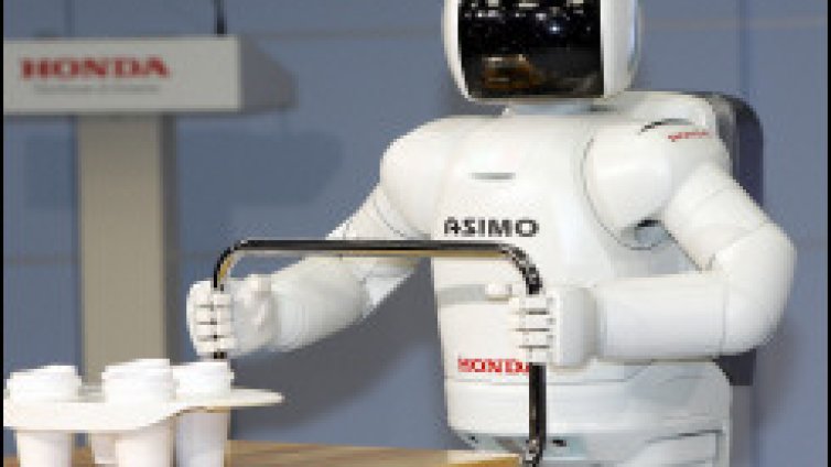 Роботът на Хонда започва работа като рецепционист