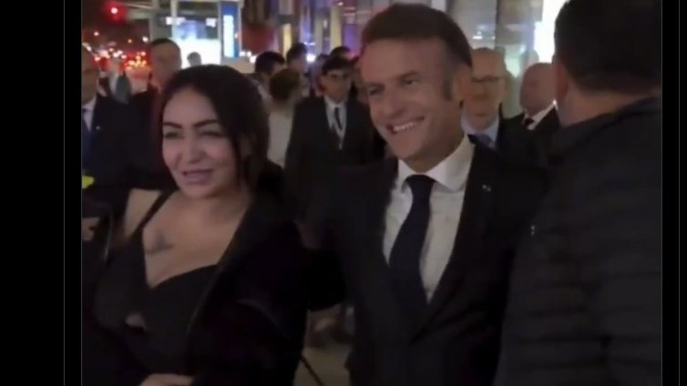 Кортежът на Тръмп блокира Макрон на нюйоркска улица ВИДЕО