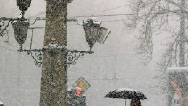 Ха, честит първи сняг!