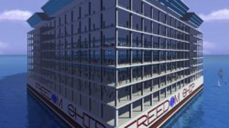 Град на водата &ndash; &ldquo;Freedom Ship&rdquo;