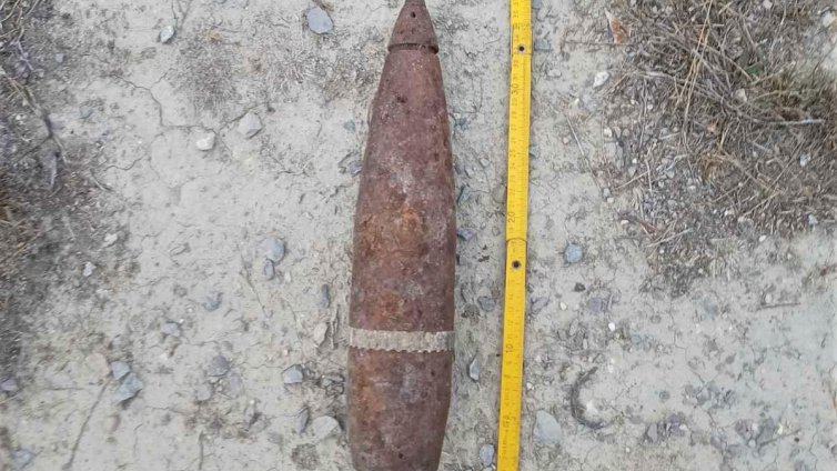 Военнослужещи унищожиха невзривен боеприпас, открит край Шумен