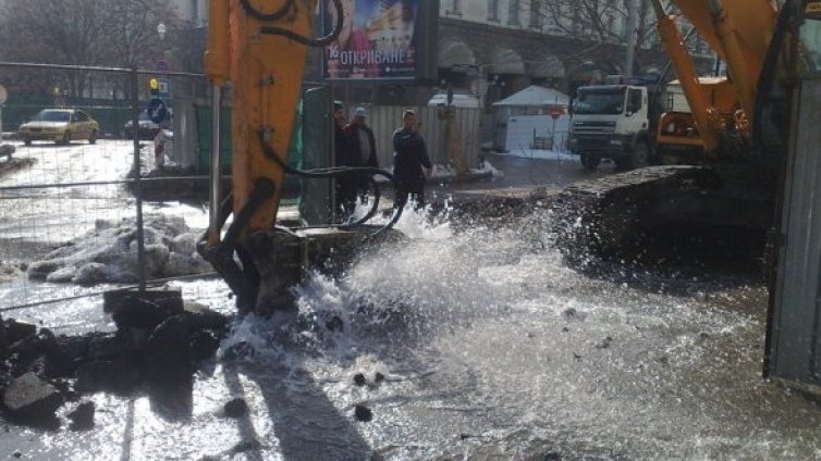 Спират водата в части от София на 18 март