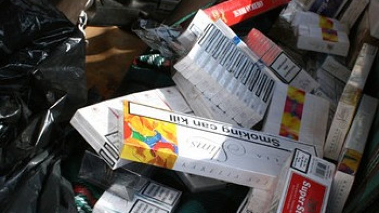 Полицаи иззеха над 3500 кутии с цигари без бандерол