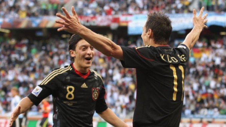 Германският ботуш стъпка и Аржентина