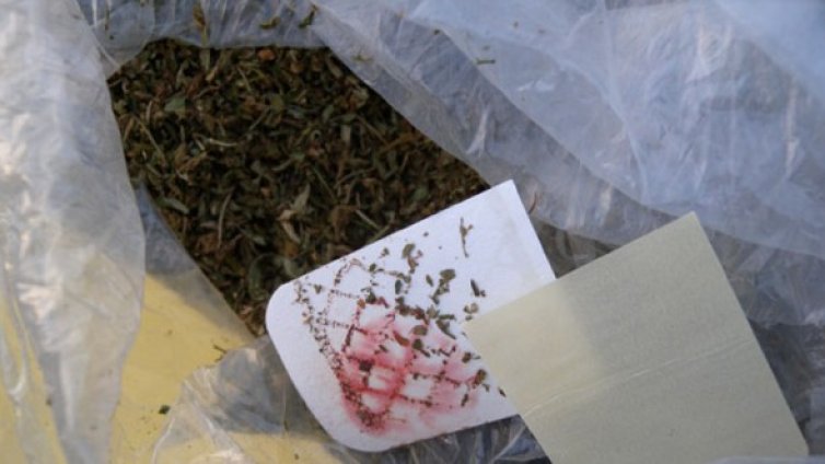 Закопчаха 19-годишен с половин кило канабис