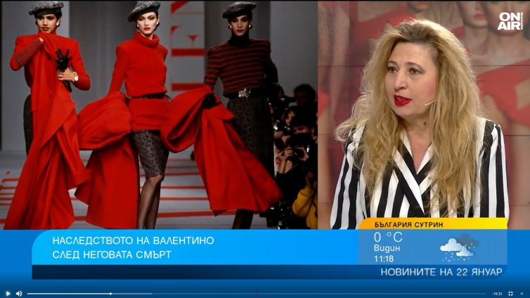 Мариана Аршева за срещата си с Валентино: Уникален!