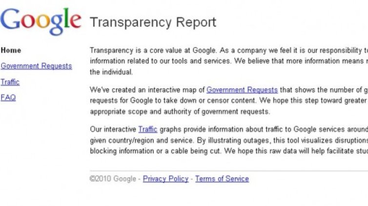 Google направи карта на цензурата