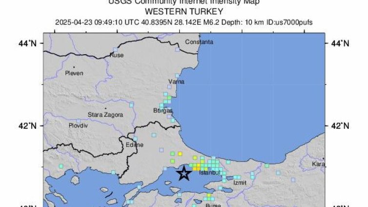 Трусът от 6,2 е разтърсил силно азиатската част на Истанбул
