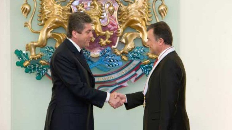 Президентът връчи "Стара планина" на посланика на Турция