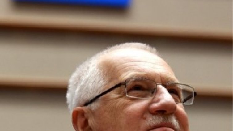 Еврото бе лоша идея, заяви Вацлав Клаус