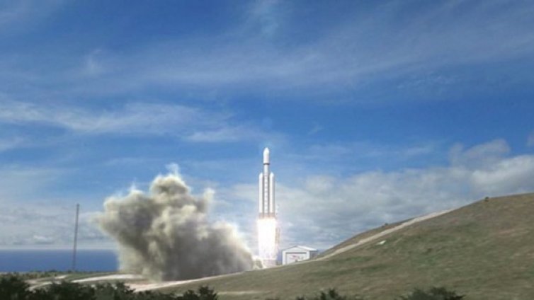 SpaceX представи свръхтежка ракета-носител