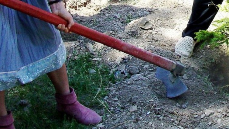 Съселянки се скараха, едната отнесе мотика в главата